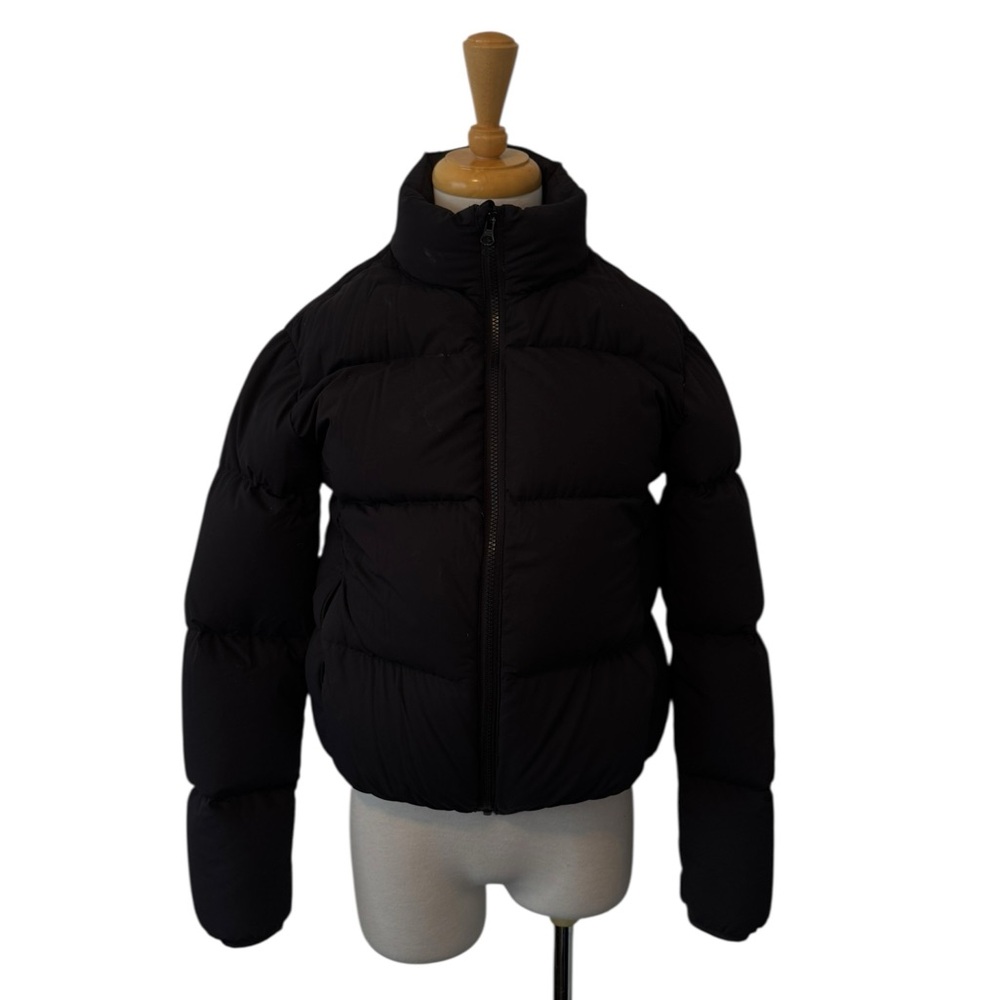 TNA Aritzia Park City Goose Down Puffer Jacket – Black – Size XXS